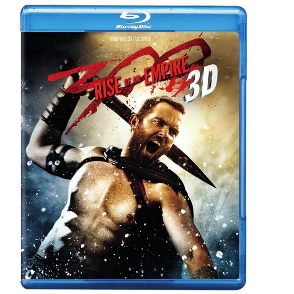 Excellent Used Condition 300 Full Screen DVD & 300 Rise of An Empire Blu Ray 3D - Picture 7 of 8
